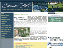 Tablet Screenshot of ci.cannon-falls.mn.us